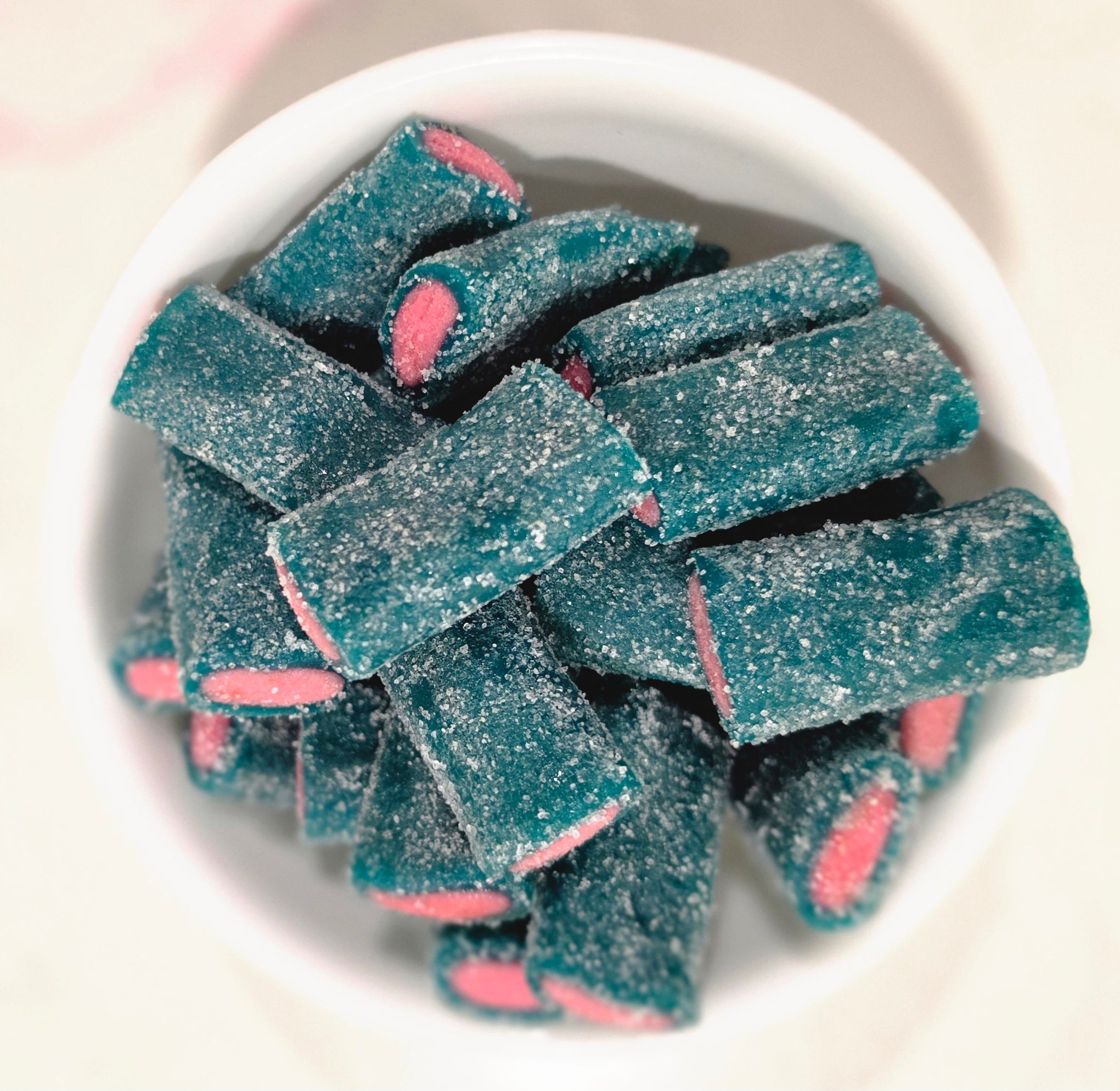 Mini Jumbo Blue Raspberry Tubes